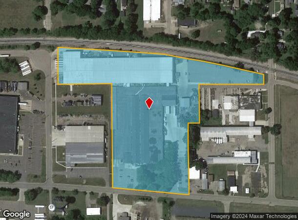  820 Industrial Rd, Marshall, MI Parcel Map