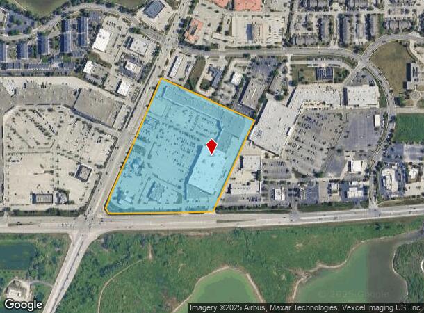  1 Danada Sq E, Wheaton, IL Parcel Map