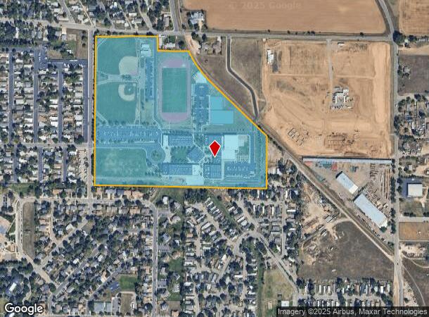 800 Merlin Dr, Lafayette, CO Parcel Map