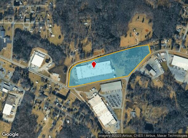 375 Sharpe Ln, Hiddenite, NC Parcel Map