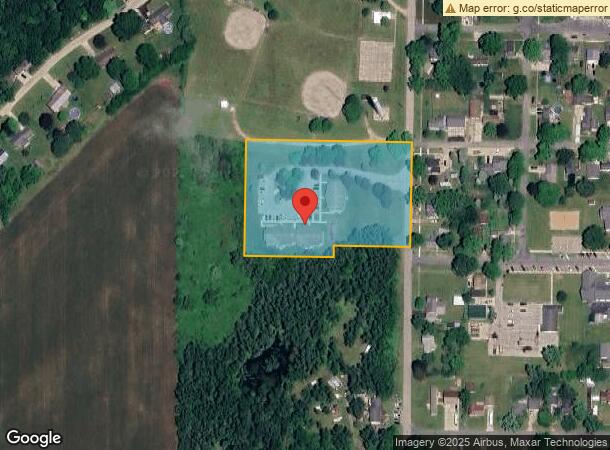  378 S Poplar St, Maple Rapids, MI Parcel Map