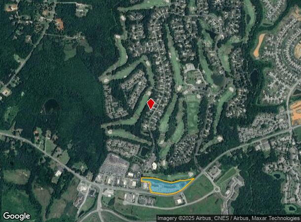  945 Golf House Rd W, Whitsett, NC Parcel Map