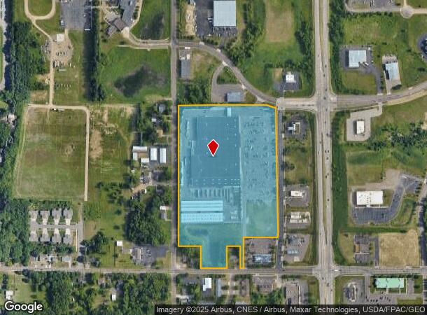  3210 N Clairemont Ave, Eau Claire, WI Parcel Map