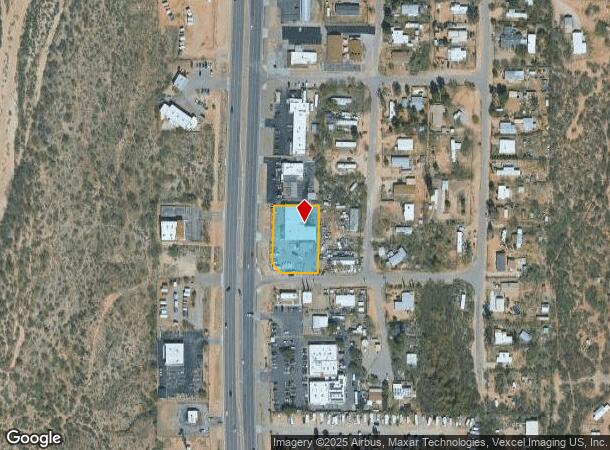 16202 N Oracle Rd, Tucson, AZ Parcel Map