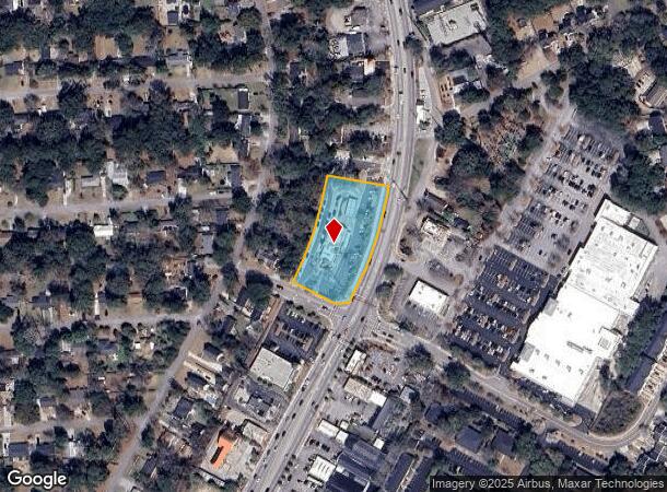 849 Folly Rd, Charleston, SC Parcel Map