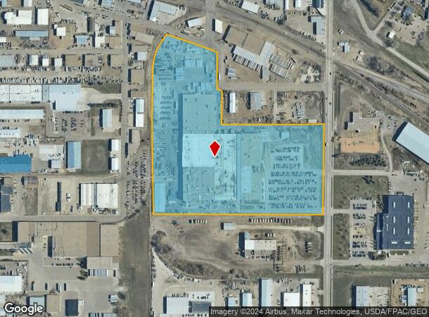  521 S 22Nd St, Bismarck, ND Parcel Map