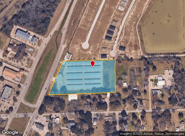  1597 S Highway 35 Byp, Alvin, TX Parcel Map