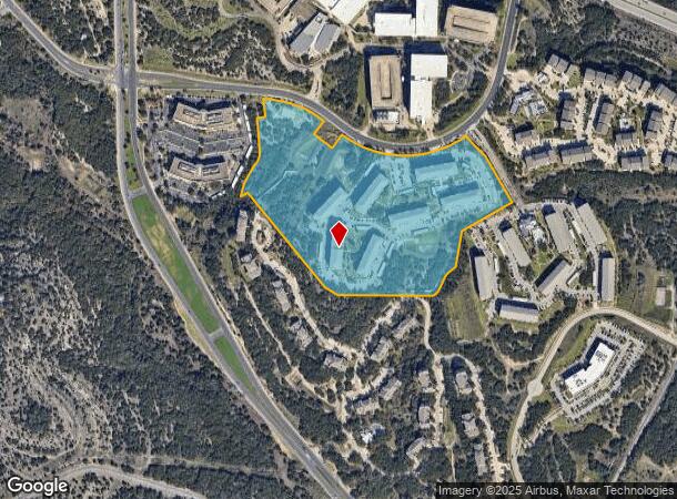 6701 Rialto Blvd, Austin, TX Parcel Map