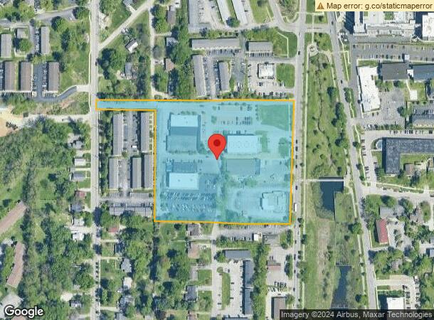  1705 N College Ave, Bloomington, IN Parcel Map