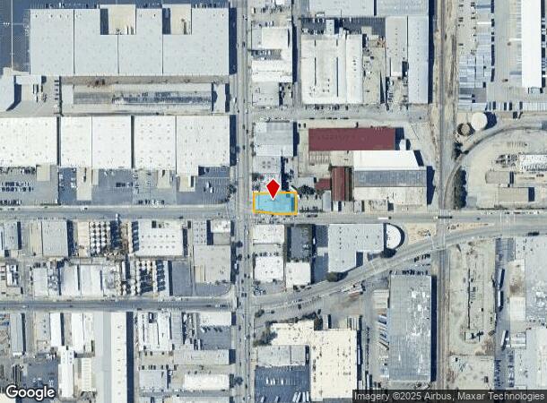  3690 S Santa Fe Ave, Vernon, CA Parcel Map