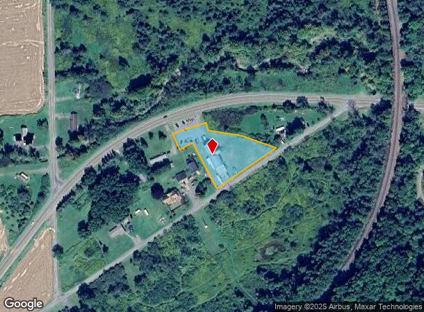  1260 State Route 7, Port Crane, NY Parcel Map