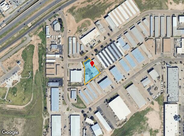 5845 49Th St, Lubbock, TX Parcel Map