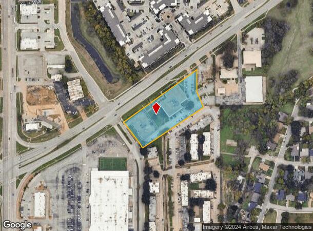  1001 W Euless Blvd, Euless, TX Parcel Map