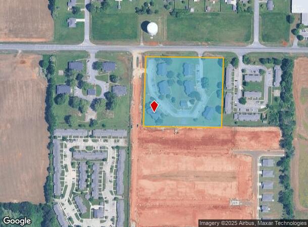 Elm St, Athens, AL Parcel Map