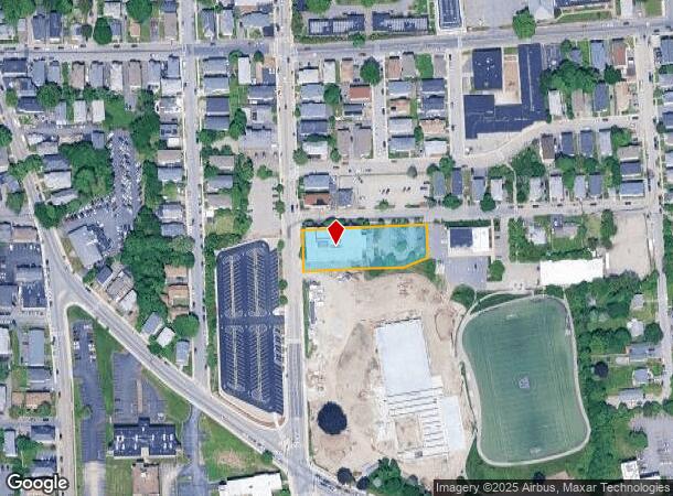  119 Providence St, Worcester, MA Parcel Map