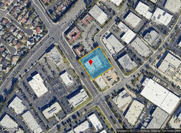 2512 Chambers Rd, Tustin, CA Parcel Map