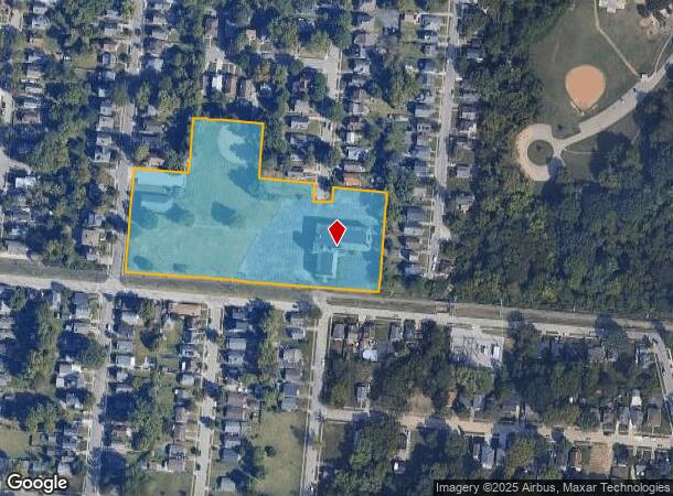  4100 Watterson St, Cincinnati, OH Parcel Map