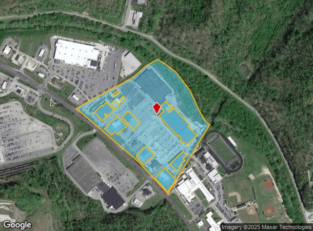  415 N Mayo Trl, Paintsville, KY Parcel Map