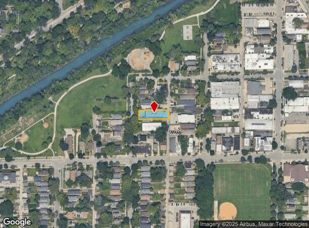  2121 Darrow Ave, Evanston, IL Parcel Map