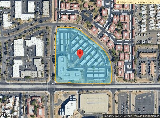  2222 W Dunlap Ave, Phoenix, AZ Parcel Map