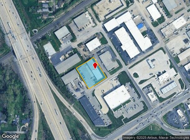  7530 Allen St, Indianapolis, IN Parcel Map