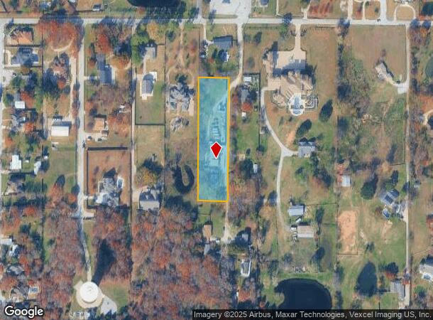  604 Katelyn Ln, Southlake, TX Parcel Map