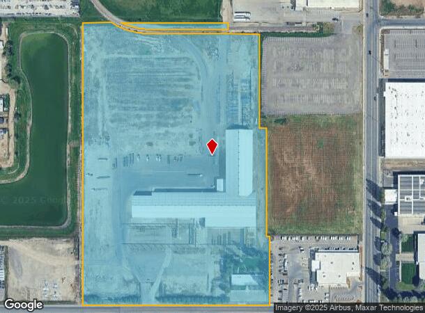  4005 E Church Ave, Fresno, CA Parcel Map