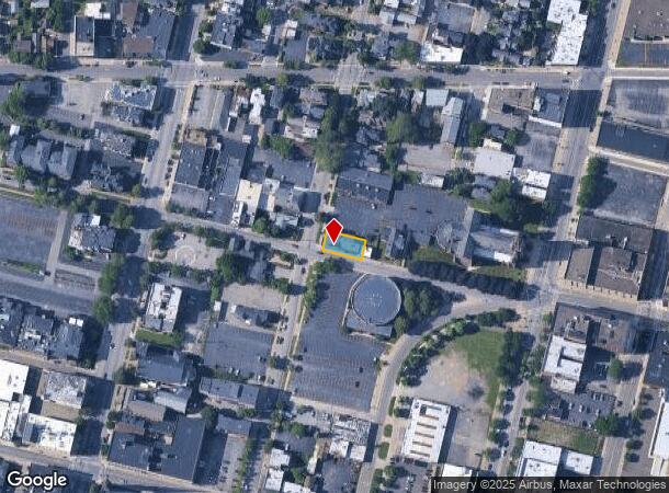 385 Franklin St, Buffalo, NY Parcel Map