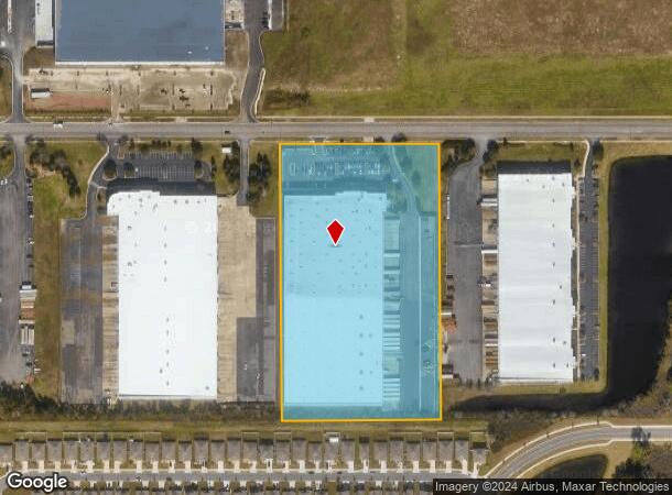  3650 Port Jacksonville Pky, Jacksonville, FL Parcel Map