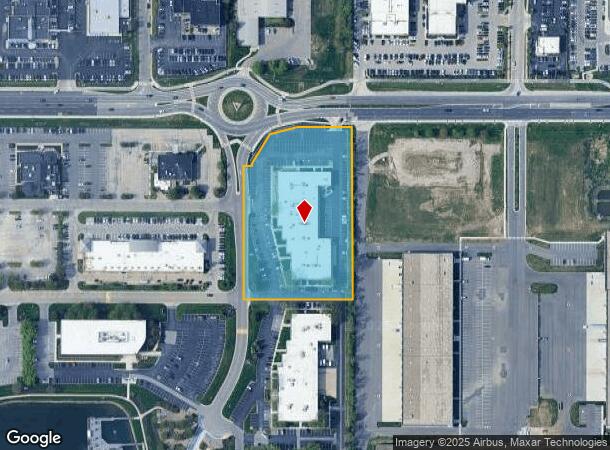 9475 Delegates Row, Indianapolis, IN Parcel Map
