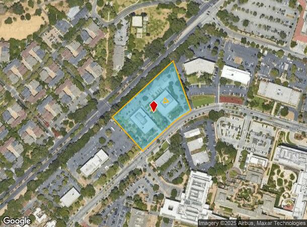  780 Welch Rd, Palo Alto, CA Parcel Map