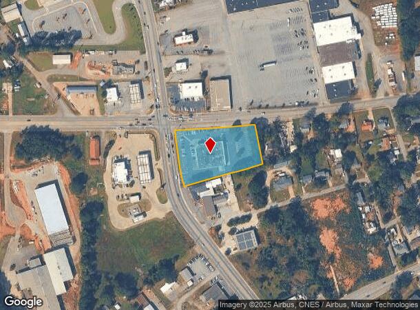  2539 W Whitner St, Anderson, SC Parcel Map