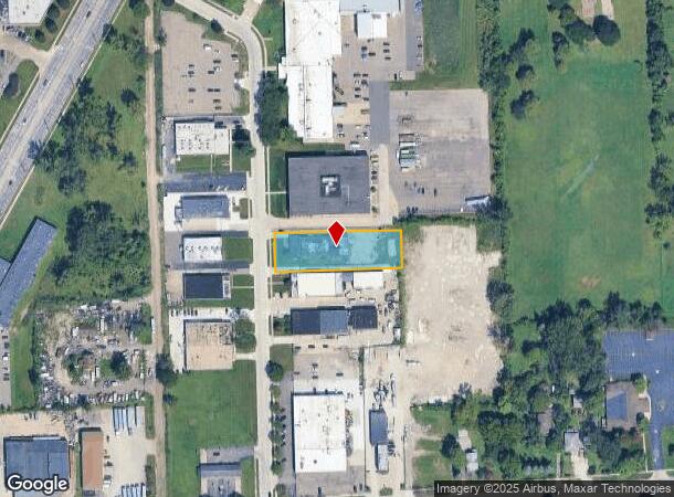  25160 Easy St, Warren, MI Parcel Map