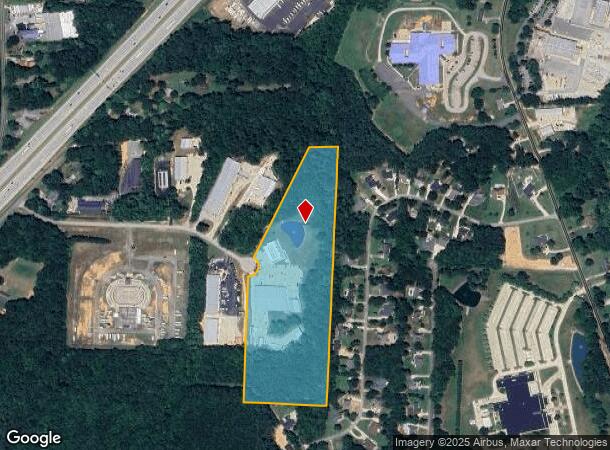 1306 Speedway Blvd, Salisbury, NC Parcel Map