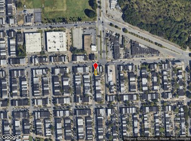 3121 E Monument St, Baltimore, MD Parcel Map