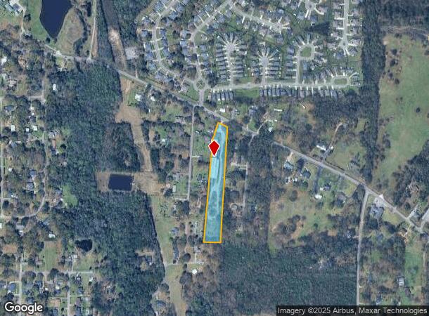  8161 Theodore Dawes Rd W, Theodore, AL Parcel Map