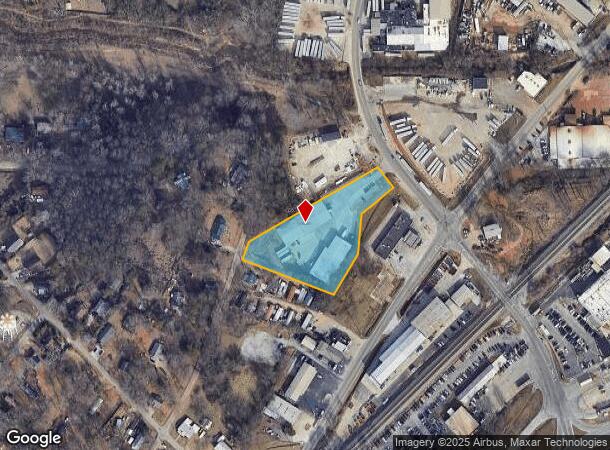  966 Dorsey St, Gainesville, GA Parcel Map
