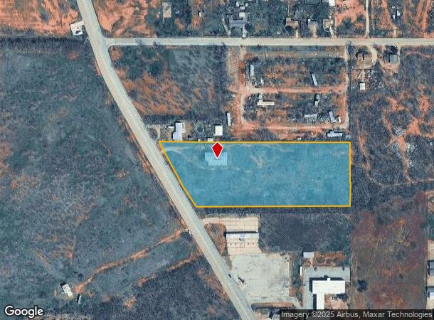  3601 Old Anson Rd, Abilene, TX Parcel Map