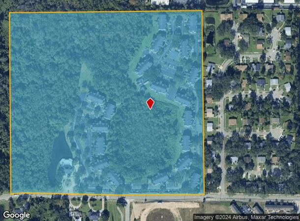  3100 Alafaya Club Dr, Orlando, FL Parcel Map