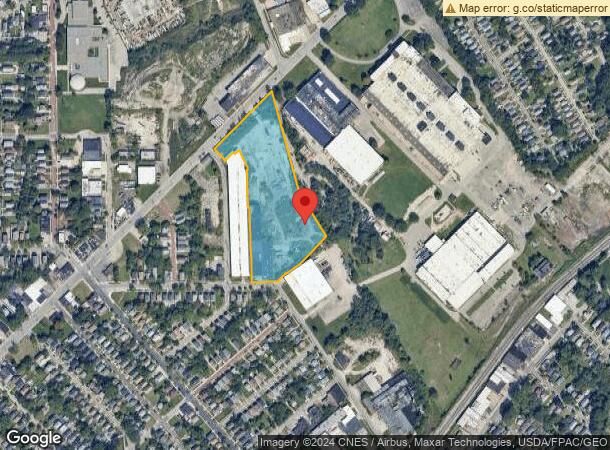  16700 Saint Clair Ave, Cleveland, OH Parcel Map