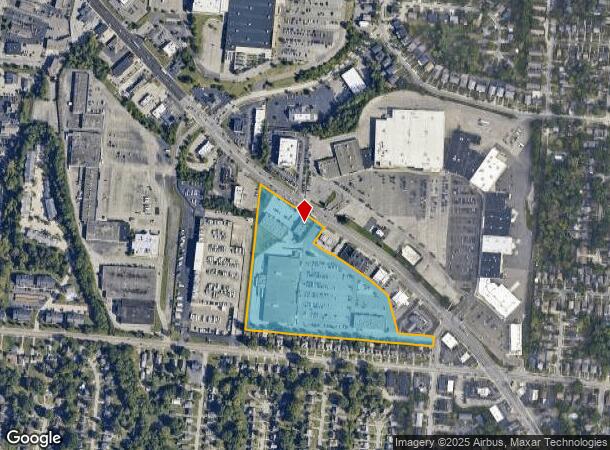  6173 Glenway Ave, Cincinnati, OH Parcel Map