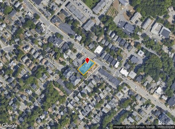  1074 Massachusetts Ave, Arlington, MA Parcel Map