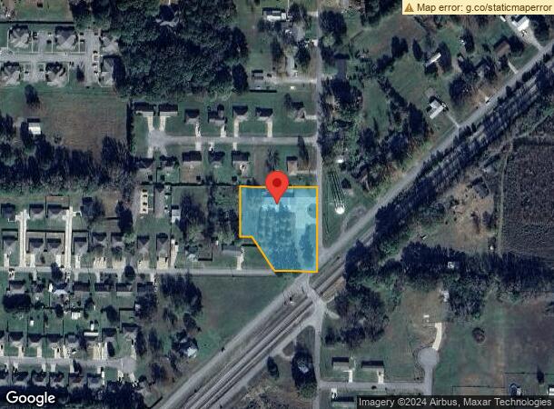  101 N Apple St, Beebe, AR Parcel Map