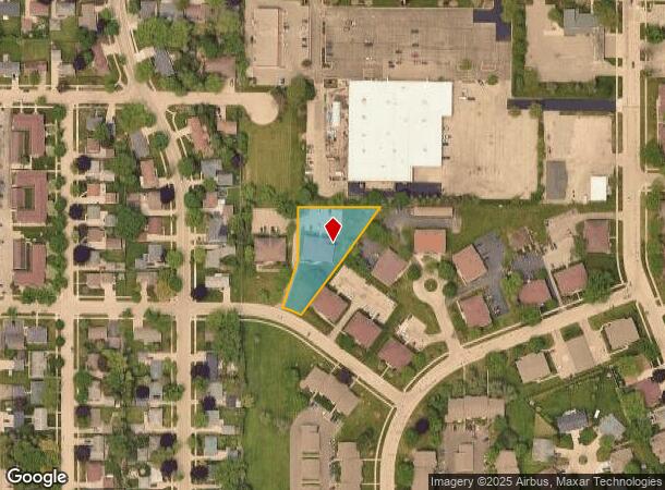 1624 E Harding Dr, Appleton, WI Parcel Map