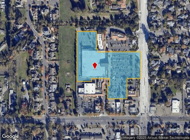 1419 Fulton Rd, Santa Rosa, CA Parcel Map