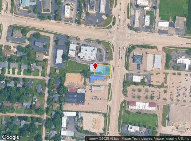  1301 N Bridge St, Yorkville, IL Parcel Map