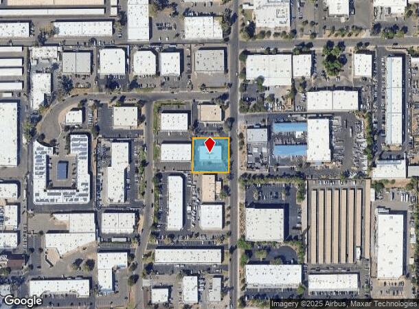  624 S Perry Ln, Tempe, AZ Parcel Map