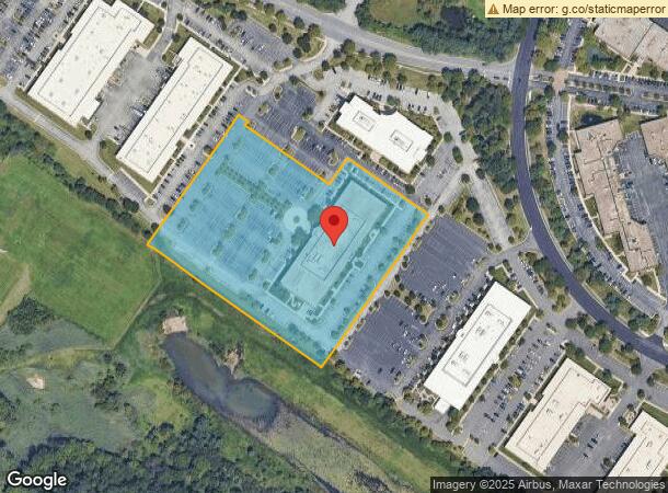  8621 Robert Fulton Dr, Columbia, MD Parcel Map