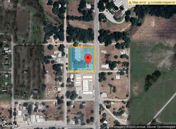  909 S Austin St, Comanche, TX Parcel Map