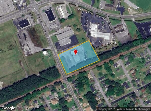  125 S College Dr, Franklin, VA Parcel Map